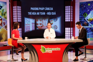 Bác sĩ Nguyễn Công Hân là khách mời trong chương trình Sống Khỏe Mỗi Ngày chia sẻ về phương pháp căng da trẻ hóa an toàn – hiệu quả